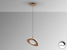 Подвесной светильник Schuller Mirena Люстра 1L розовое золото арт. 465877