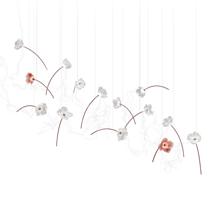 Подвесной светильник Slamp Подвесной светильник Poppy 14 арт. POPSL00PRR03SLD000EU