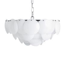 Подвесной светильник Vical Люстра ELISHA из стекла цвета слоновой кости арт. 424668