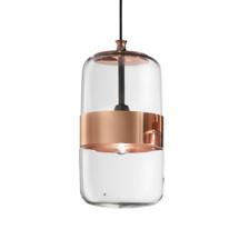 Подвесной светильник Vistosi Подвесной светильник FUTURA SP M clear/copper арт. FUTURA SP M CR/RA R_N