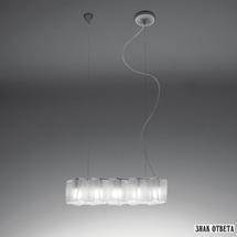 Подвесные светильники ARTEMIDE Logico micro 5 in linea