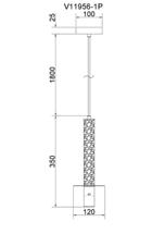 Подвесные светильники Moderli Светильник подвесной Moderli V11956-1P Alto арт. УТ000042425