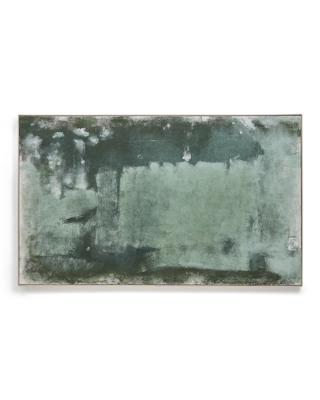 Постер La Forma (ех Julia Grup) Selnar зеленая абстрактная картина 202 x 122 см арт. 209882