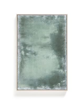 Постер La Forma (ех Julia Grup) Абстрактная картина Selnar зеленая 60 x 90 см арт. 424899