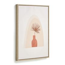 Постер La Forma (ех Julia Grup) Постер Izem коричневая ваза и цветок 50 х 70 см арт. 101695