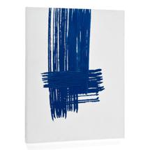 Постер La Forma (ех Julia Grup) Sagaro Абстрактное полотно в бело-голубых тонах 80 x 100 см арт. 157213