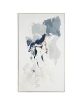 Постер La Forma (ех Julia Grup) Erale Абстрактная картина ручной работы в серо-синих тонах, размер 120 x 200 см арт. 481235