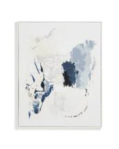 Постер La Forma (ех Julia Grup) Erale Абстрактная картина ручной работы в серо-синих тонах, размер 80 x 100 см арт. 481233