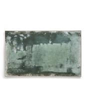 Постер La Forma (ех Julia Grup) Selnar зеленая абстрактная картина 202 x 122 см арт. 209882