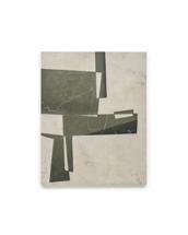 Постер La Forma (ех Julia Grup) Fida Зеленый абстрактный холст 118 x 94 см арт. 209854