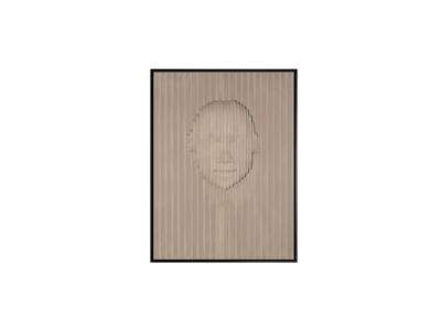 Постер Schuller Beige Face Картина барельеф из полистирола и МДФ 90X120 арт. 263334