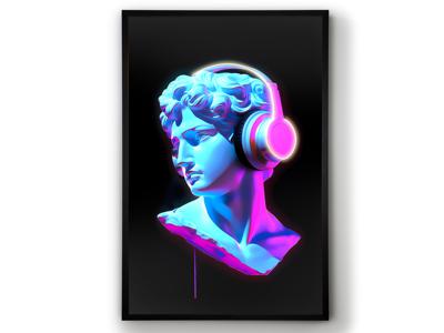 Постер Schuller Картина Busto COLOR LED 80X120 арт. 215878