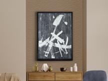Постер Schuller Графическая композиция Graphos Negro 75X100 арт. 250817
