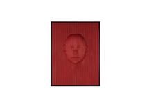 Постер Schuller Red Face Картина барельеф из полистирола и МДФ 90X120 арт. 263332