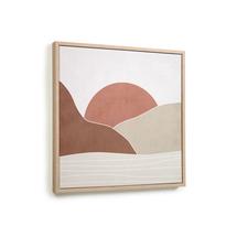Постеры La Forma (ех Julia Grup) Постер Izem с солнцем и коричневыми горами 40 х 40 см арт. 101694