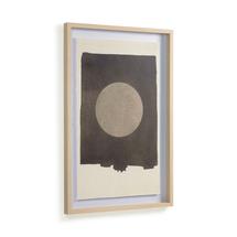 Постеры La Forma (ех Julia Grup) Картина Naira с черным кругом 60 х 90 см арт. 108038