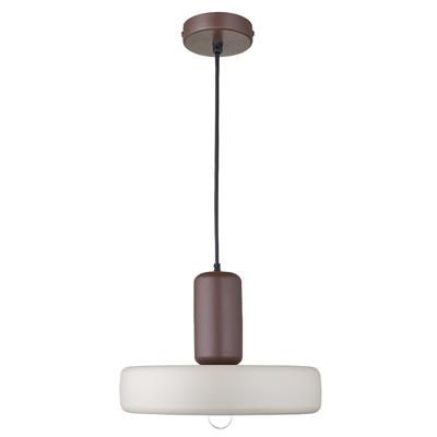 Потолочный светильник Bergenson Bjorn Светильник подвесной juko, D42х31 см, вишневый/бежевый арт. BB0000420