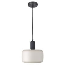 Потолочный светильник Bergenson Bjorn Светильник подвесной juko, D28х32 см, черный/бежевый арт. BB0000423