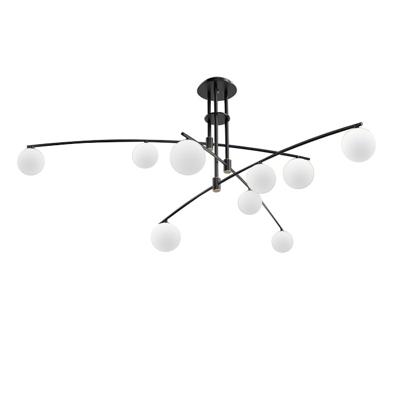 Потолочный светильник Delight Collection Потолочный светильник 8119P/9 black арт. 8119P/9 black