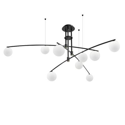 Потолочный светильник Delight Collection Потолочный светильник 8119P/9 black арт. 8119P/9 black