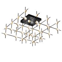 Потолочный светильник Delight Collection Потолочный светильник Molecular 36 black/gold арт. MX18001067-36A  black/gold