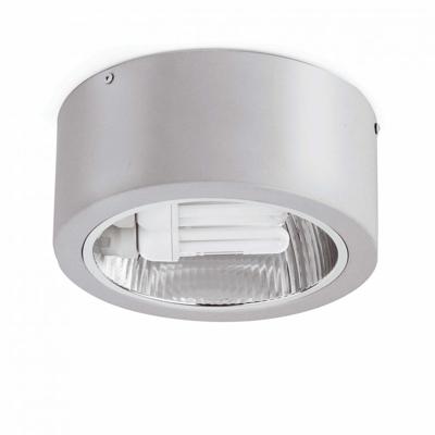Потолочный светильник Faro Плафон серебряный POT-2  2L E27 26W арт. 060221