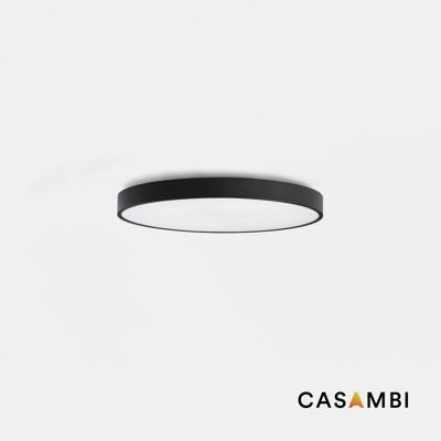 Потолочный светильник Faro Потолочный светильник DOMIO Ш600 43W черный OPAL 3000K CRI80 CASAMBI арт. 126678