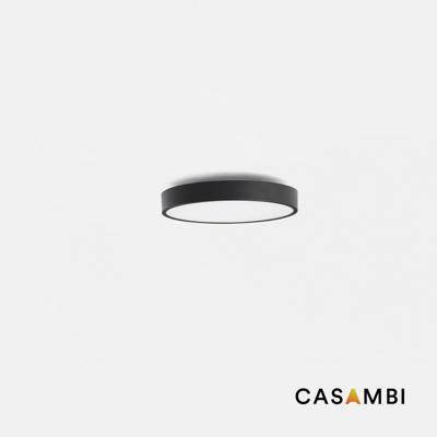 Потолочный светильник Faro Потолочный светильник DOMIO Ш400 36W черный PRISM 4000K CRI80 CASAMBI арт. 126668