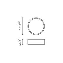 Потолочный светильник Faro ARIS Потолочный светильник черный/черный LED 20W 2700K арт. 220979