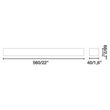 Потолочный светильник Faro Потолочный светильник Via PRISM. Y DALI черный 56CM 26W 4000K арт. 125979