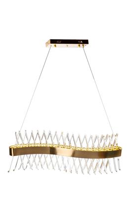 Потолочный светильник Garda Decor 62GDW-913-800 Люстра Wave 80*30см арт. 62GDW-913-800
