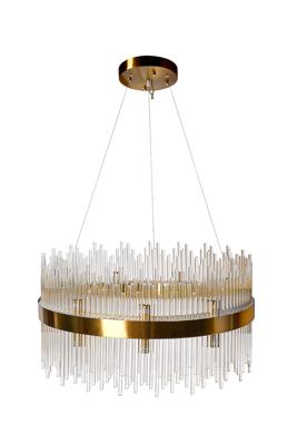 Потолочный светильник Garda Decor 62GDW-901-600 Люстра Клео (Cleo) M золото d60см h35см арт. 62GDW-901-600
