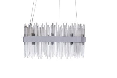 Потолочный светильник Garda Decor 62GDW-901-600CH Люстра Клео (Cleo) M хром d60см h35см арт. 62GDW-901-600CH