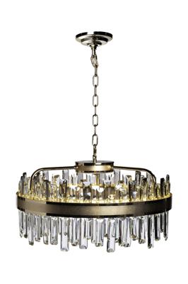 Потолочный светильник Garda Decor 62GDW-985-600 Люстра Ледник (Glacier) d60 h25 см арт. 62GDW-985-600