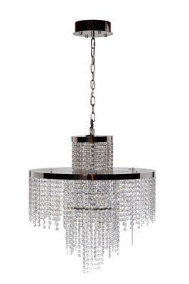 Потолочный светильник Garda Decor 62GDM-80230 Люстра Каскад (Cascada) d60см h65см арт. 62GDM-80230