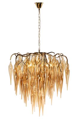Потолочный светильник Garda Decor 86-80356 Люстра Карамель (Caramella) d65 см, металл цвет золото арт. 86-80356
