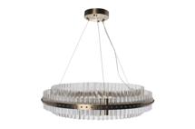 Потолочный светильник Garda Decor 91GH-30868 Люстра подвесная Галактика (Galaxy) стекло прозрач. d85*h20см арт. 91GH-30868