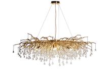 Потолочный светильник Garda Decor 86-80151 Люстра 120*60*h.36см, металл цвет золото арт. 86-80151