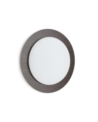 Потолочный светильник La Forma (ех Julia Grup) Потолочный светильник Novae из светлой шлифованной стали с имитацией дерева арт. 425237