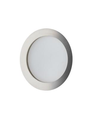 Потолочный светильник La Forma (ех Julia Grup) Потолочный светильник Novae из светло-серого металла и матового стекла, Ø 40 см арт. 451079