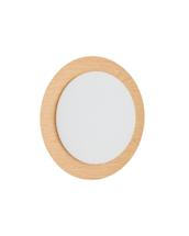 Потолочный светильник La Forma (ех Julia Grup) Потолочный светильник Novae из матовой стали с имитацией темного дерева 40 см арт. 425235