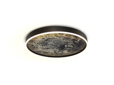 Потолочный светильник Schuller Потолочный светильник Stone CCT- черный LED 60D арт. 215920