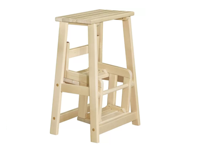 Стул-лестница ZiP-mebel Табурет-стремянка Марк, Натуральное дерево арт. A111640N00