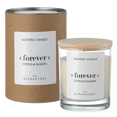 Свеча AMBIENTAIR Свеча ароматическая the olphactory, forever, citrus&shades, 40 ч арт. VV401CHTO