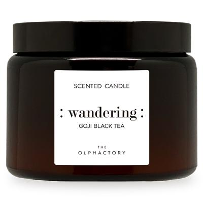 Свеча AMBIENTAIR Свеча ароматическая the olphactory, wandering, goji black tea, 60 ч арт. VV360GJTO