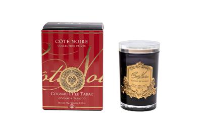 Свеча Garda Decor 96CN-75240 Свеча ароматическая Коньяк/Табак (Cognac/Tobacco) в стакане в упаковке 75 гр. арт. 96CN-75240