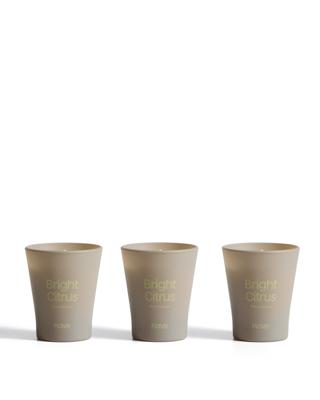 Свеча La Forma (ех Julia Grup) Набор из 3 ароматизированных свечей Bright Citrus с ароматом цитронеллы, 50 г арт. 482415