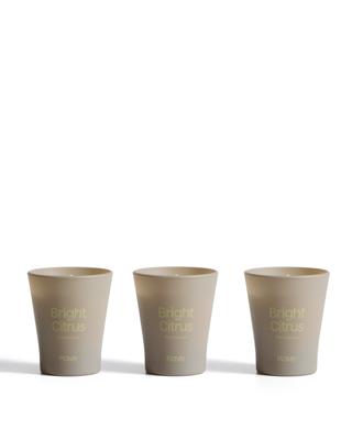 Свеча La Forma (ех Julia Grup) Набор из 3 ароматизированных свечей Bright Citrus с ароматом цитронеллы, 50 г арт. 482415