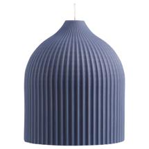 Свеча Tkano Свеча декоративная синего цвета из коллекции edge, 10,5 см арт. TK22-CND0001