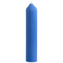 Свеча Tkano Свеча декоративная ярко-синего цвета из коллекции edge, 25,5см арт. TK22-CND0015